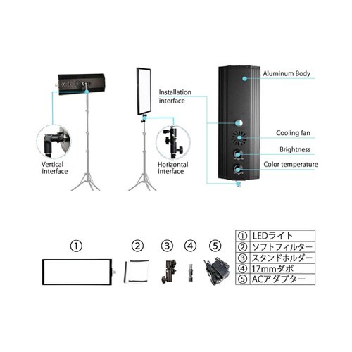 LEDライトプロ VLP−450L L2