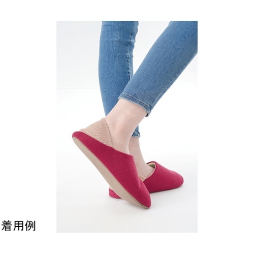 防災スリッパまもれーる ワイン L 1−