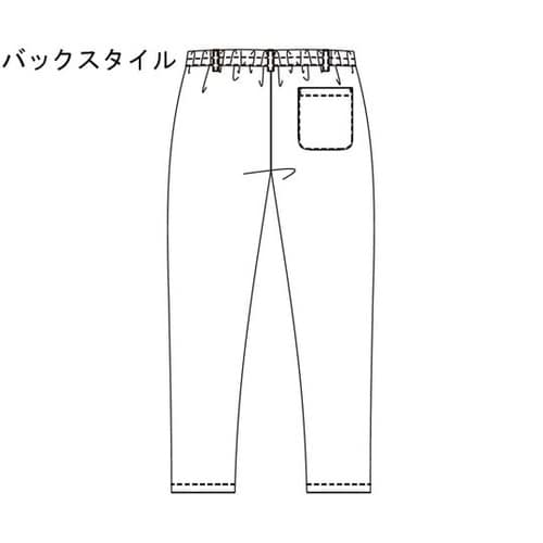 テーパードスラックス(男女兼用)S マニ