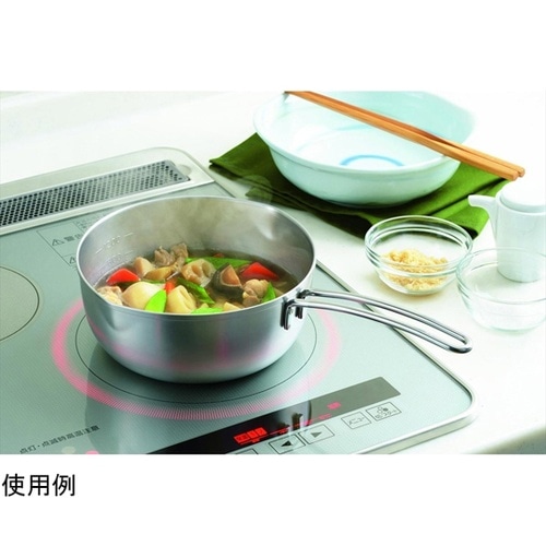 パルトール オールステンレス製 雪平鍋