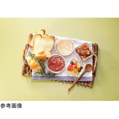 クラルテ 耐熱ガラス製 保存容器 丸型ミ