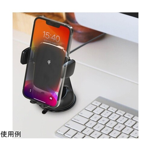 Qiホルダーキャパシタ付卓上タイプ KW