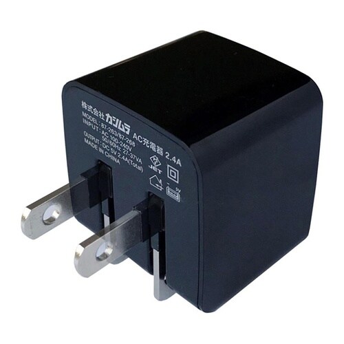 AC充電器2.4AUSB2PICBK A
