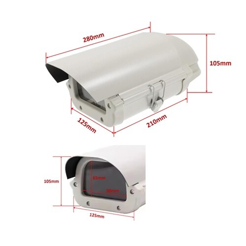 監視カメラハウジング取付・収納ボックス(