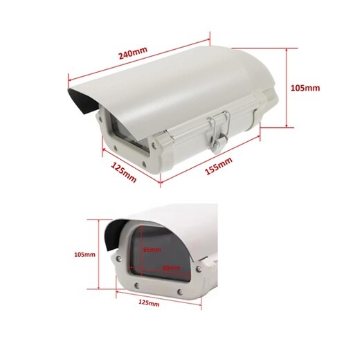 監視カメラハウジング取付・収納ボックス(