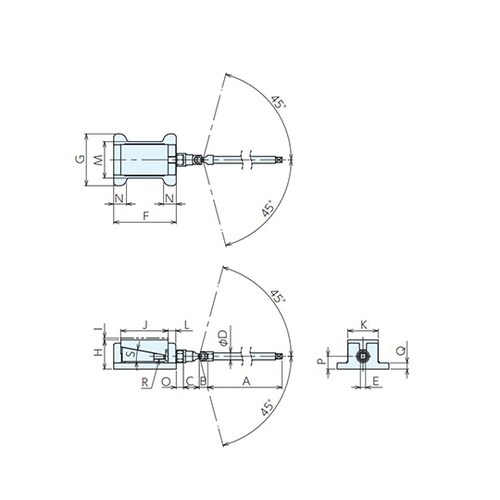 レベリングブロック UJガタ 遠隔操作用