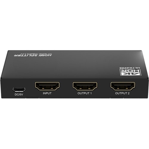 4K60Hz対応 HDMI1入力2出力
