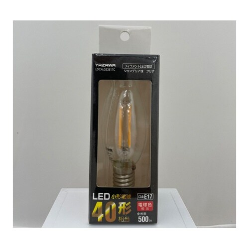 フィラメントLED 40W C32 シャ