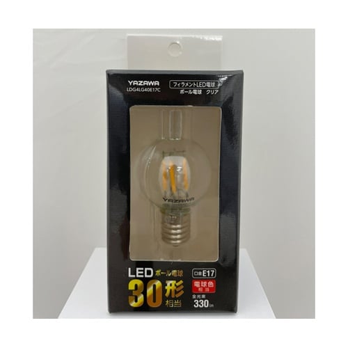 フィラメントLED 40W G40 ボー