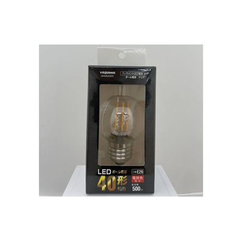 フィラメントLED 40W G50 ボー