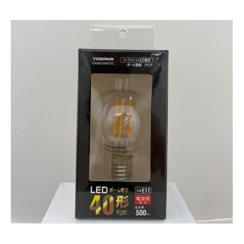 フィラメントLED 40W G50 ボー