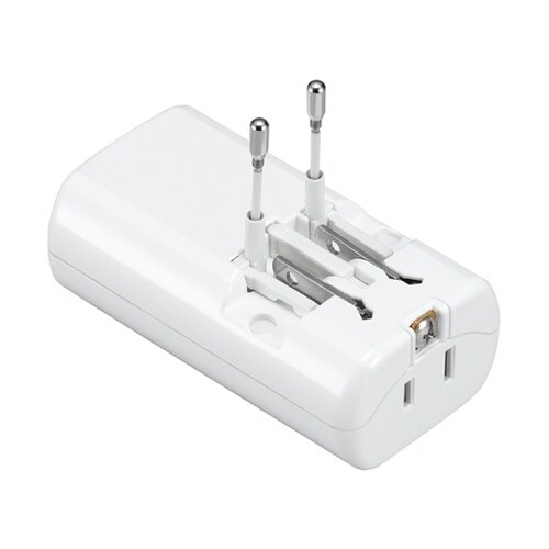 海外用マルチ変換プラグ USB付 3.1