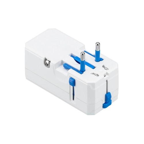 海外用マルチ変換プラグ USB付 3.4