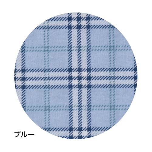 紳士ホックパジャマ ブルー L 8006