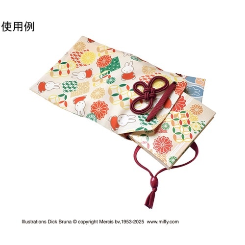 ミッフィー御朱印帳ポーチ 吉祥文様 ST