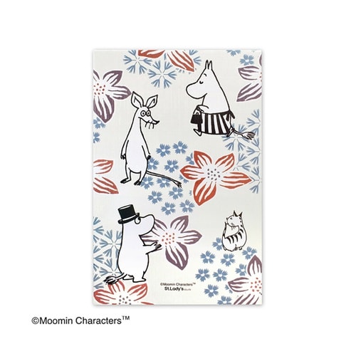 ムーミンじゃばら帳花文様 ST−TMM0