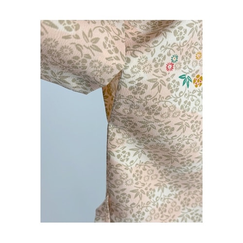 雲井ぼかし草小紋 茶衣着 上 ピンク M