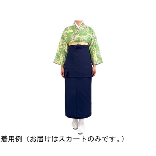 茶衣着 スカート ネイビー M SODL