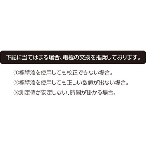 消耗品 交換電極 デジタル土壌伝導率(E