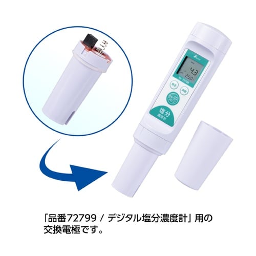消耗品 交換電極 デジタル塩分濃度計用