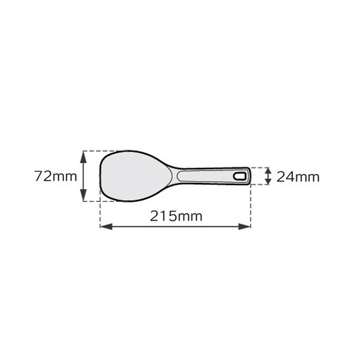 MPFしゃもじ 小 1袋(5本入) MP