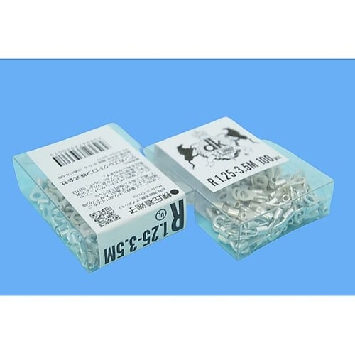 裸圧着端子(R形)丸形 6.4×11mm