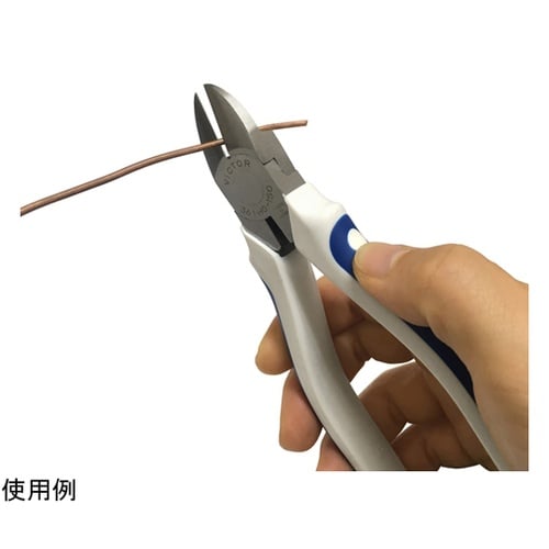 強力ニッパ薄刃(エラストマーカバー付)1