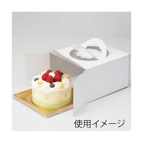 004232302手提げデコホワイト6寸