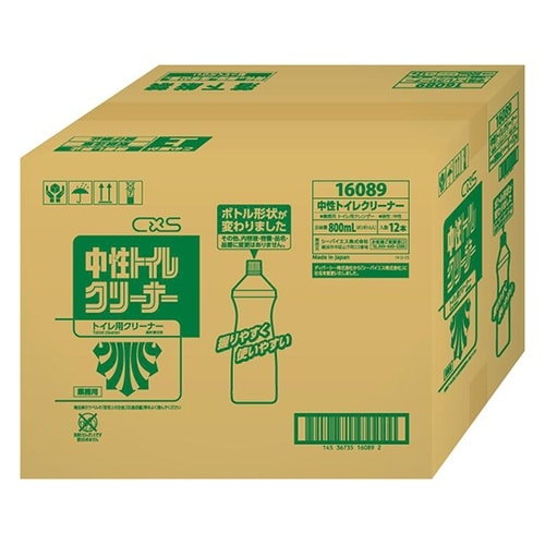 16089 中性トイレクリーナー 12本