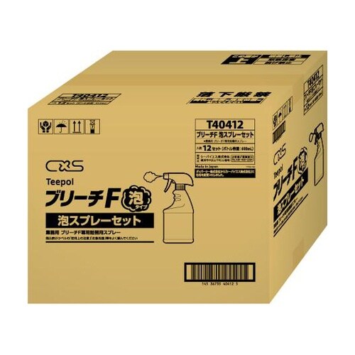 T40412ブリーチF詰替空ボトル12本