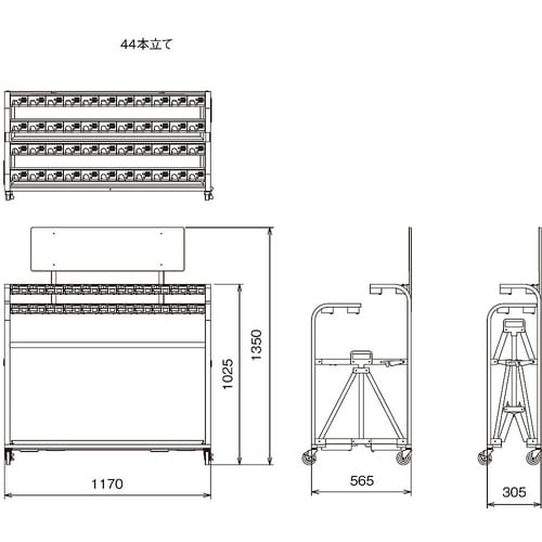 アンブラーD44 (44本立) (ダイヤ