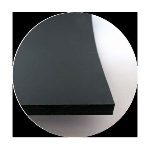 耐電用筋入ゴムマット6t(黒/平)7kV