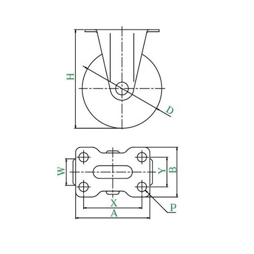 SUS−SR−75UR 固定車プレート式