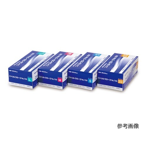 LH−700−SS ニトリル手袋700青