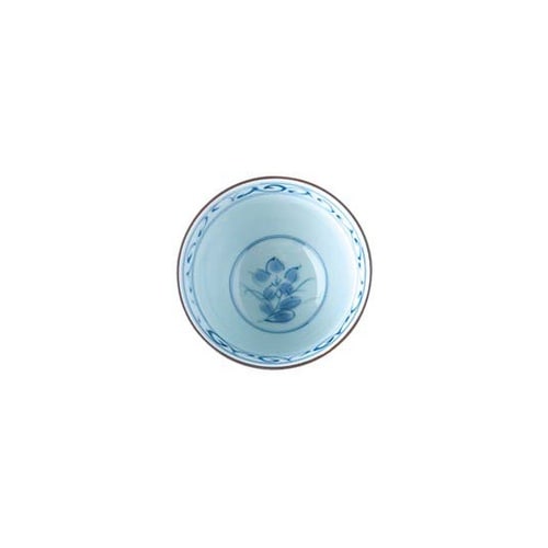 反り方煎茶碗 桔梗 5客セット