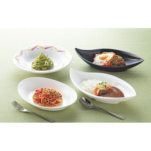 319355白26cmスクウェアプレート