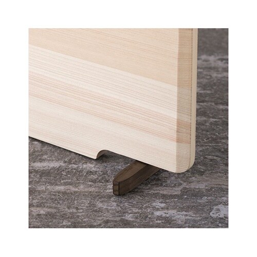 関孫六 桧まな板 スタンド付 L 390