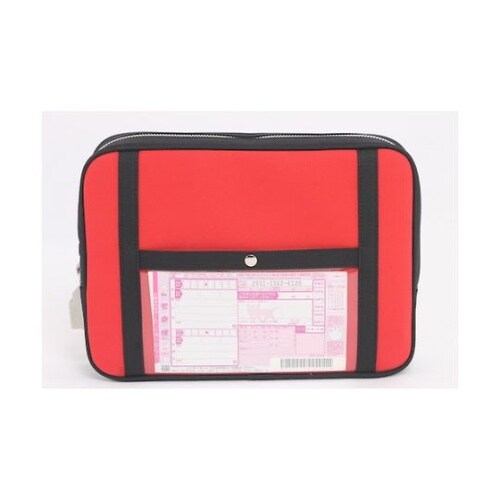 PLLSED02 帆布メール用ポーチ 赤