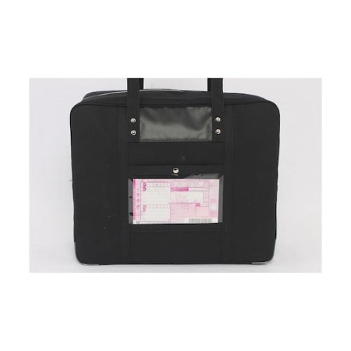 BTLLU01ボストンLL馬蹄錠金具付黒