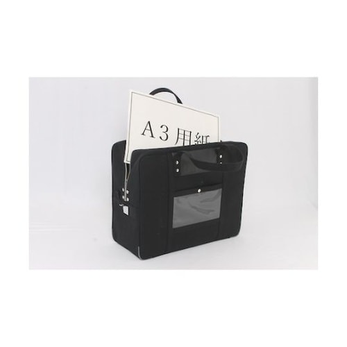 BTLLU01ボストンLL馬蹄錠金具付黒