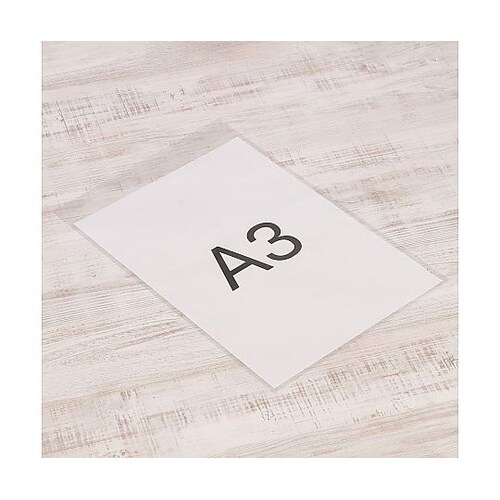 OPP袋フタ付(シール付)A3用 1ケー