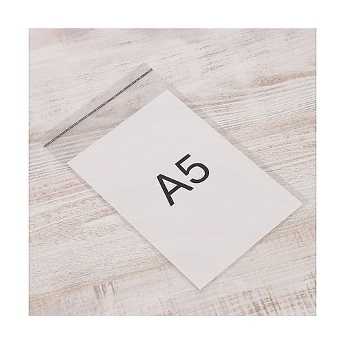 OPP袋フタ付(シール付)A5用 1ケー