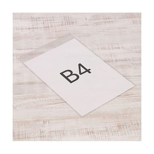 OPP袋フタ付(シール付)B4用 1ケー