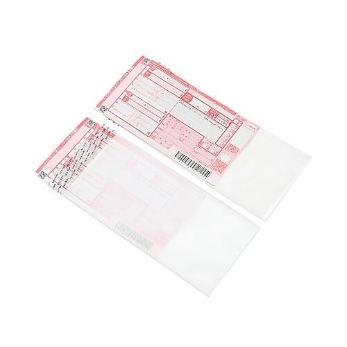 片面ホワイト印刷OPP袋 長型4号封筒サ