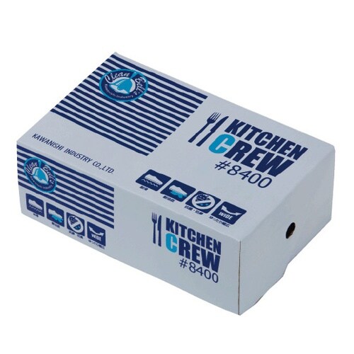 8400 キッチンクルー 白24.5cm