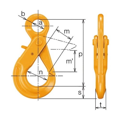 HJJ10 チェンスリングシングルフック