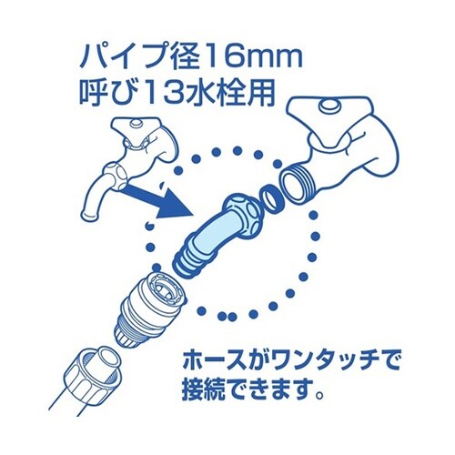 PY12664X16 散水用ホームパイプ