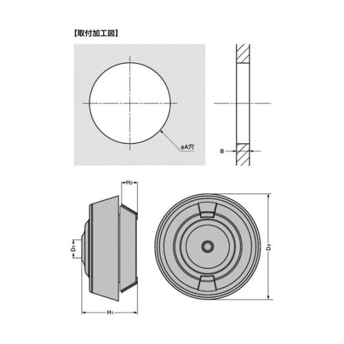 (210039650) 防水・防塵グロメ