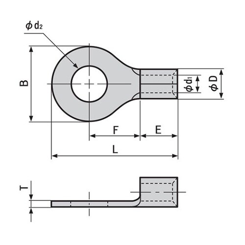 3.5−6JP 丸形端子(R形)