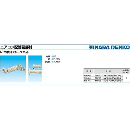 NFP−60S 貫通スリーブセット